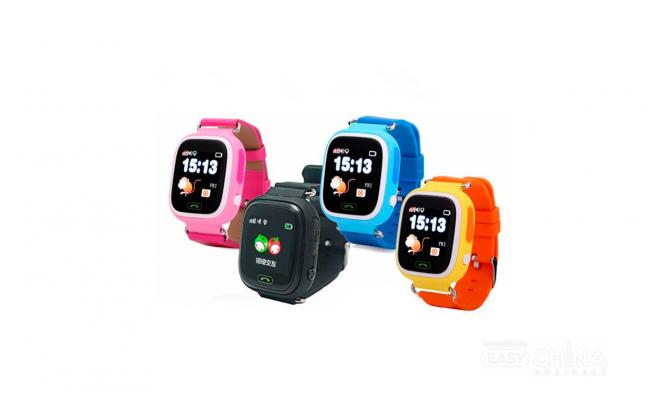 Детские сенсорные часы телефон Smart Baby Watch Q90 (GW100)